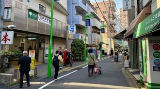 中井駅前の様子