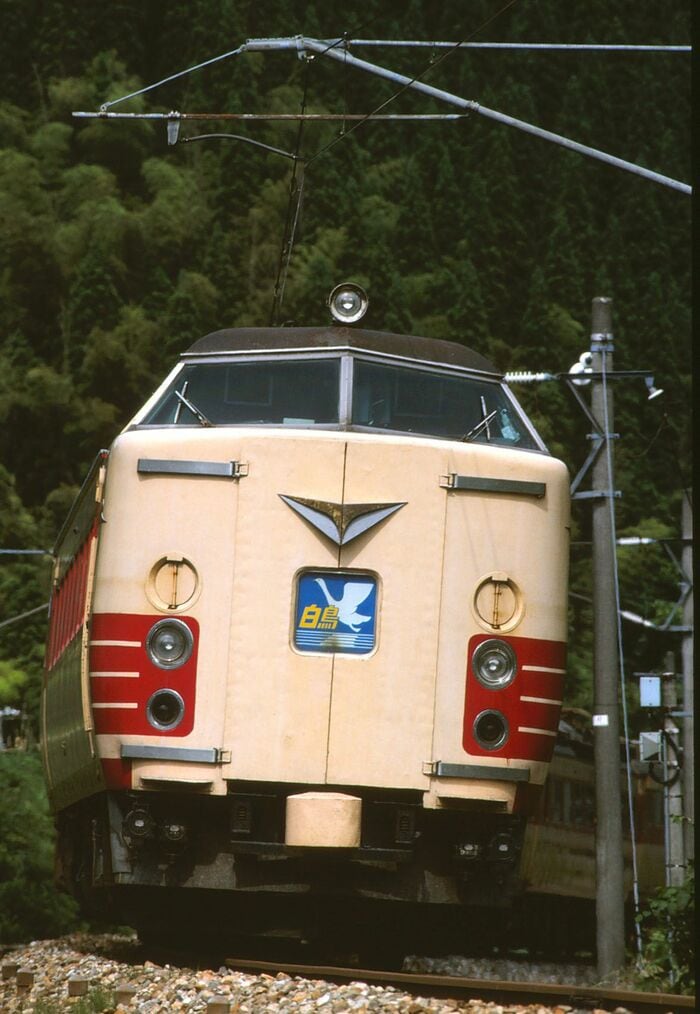 485系の特急「白鳥」