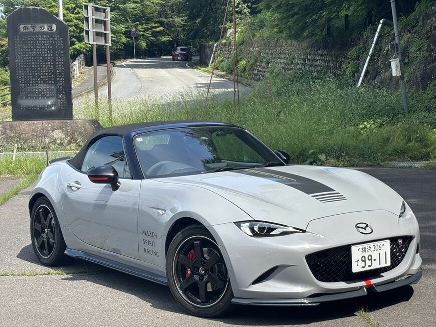 マツダスピリット・レーシングによるチューニングが施された「12R」（筆者撮影）