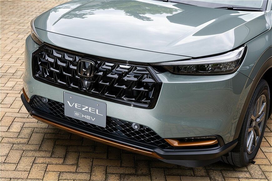 ホンダ「ヴェゼル」のディテール（写真：三木宏章）
