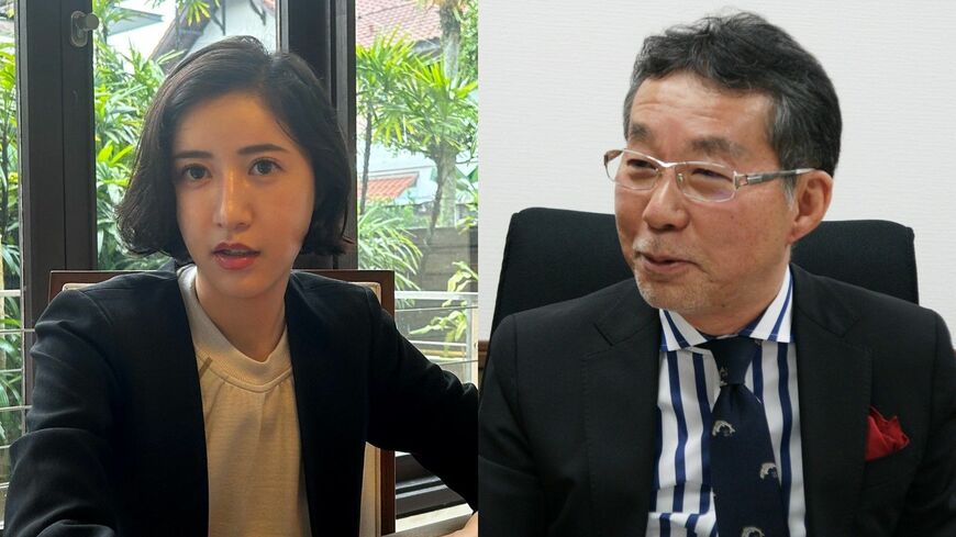 村上絢氏と福島啓修氏