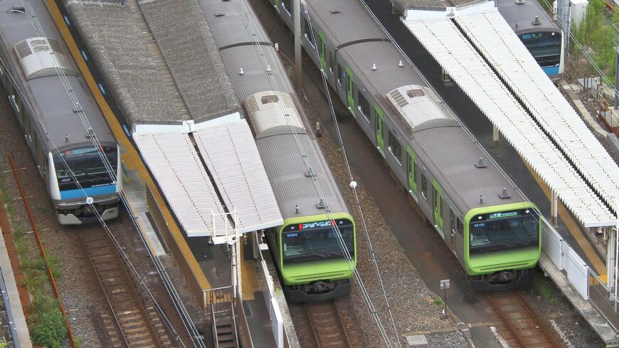 山手線と京浜東北線 接続