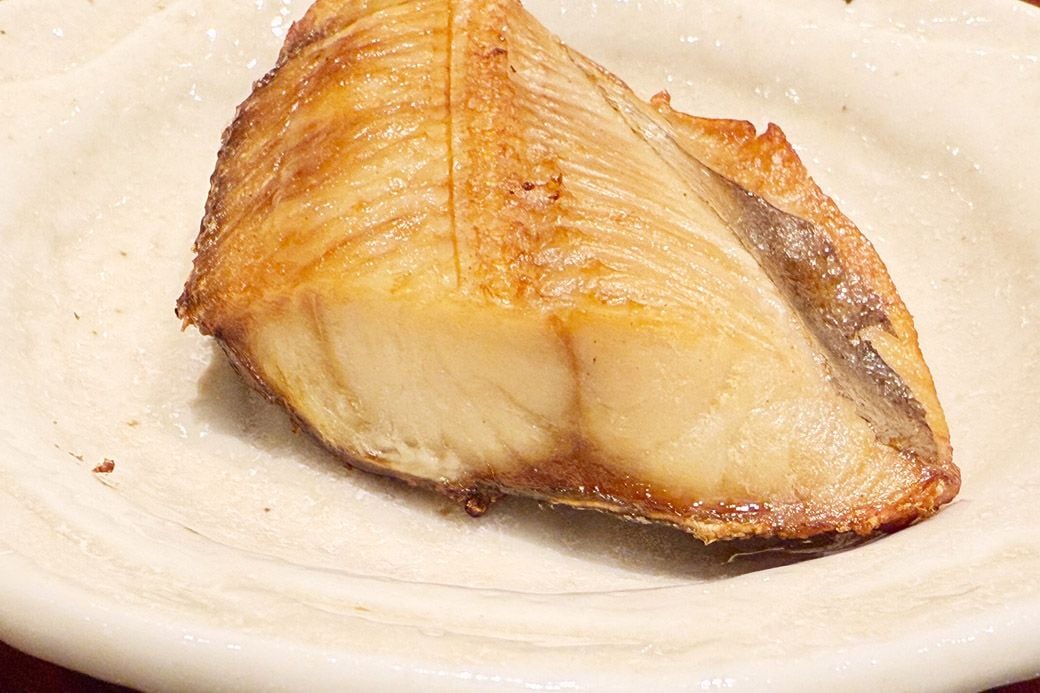 しまほっけのアップ