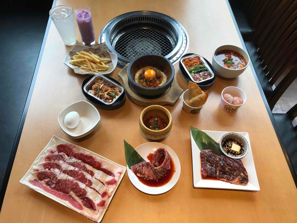 3月のメディア説明会で披露されたメニュー（筆者撮影）