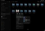 特定のアプリを指定してファイルを開くことが可能だ（筆者撮影）