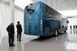 2025年春に「路線バス」としての運行を目指すという（記者撮影）