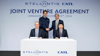 中国CATL､ステランティスとスペインに電池工場