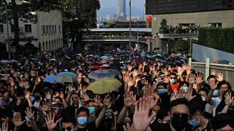 香港デモの若者を市民は見放しつつある