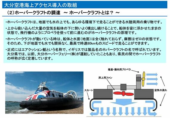 ホーバークラフトの技術