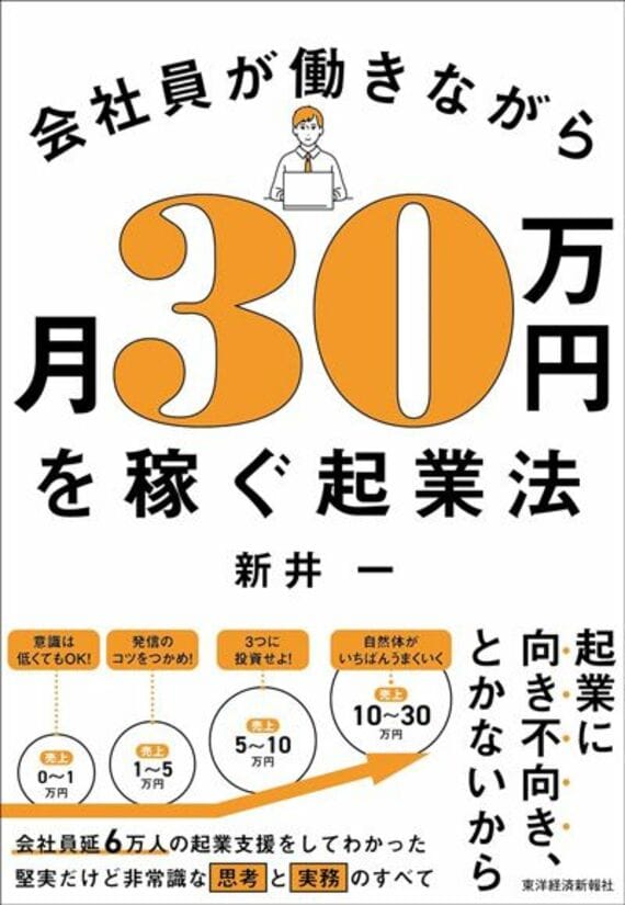 会社員が働きながら月30万円を稼ぐ起業法