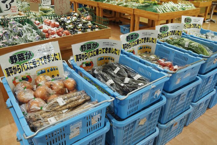 まさに“産地直送商品”で人気も上々だ