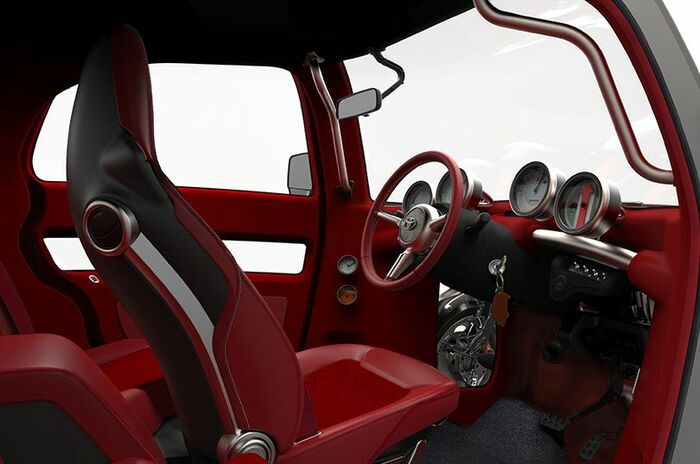 レトロフューチュリスティックなインテリアな「KIKAI」