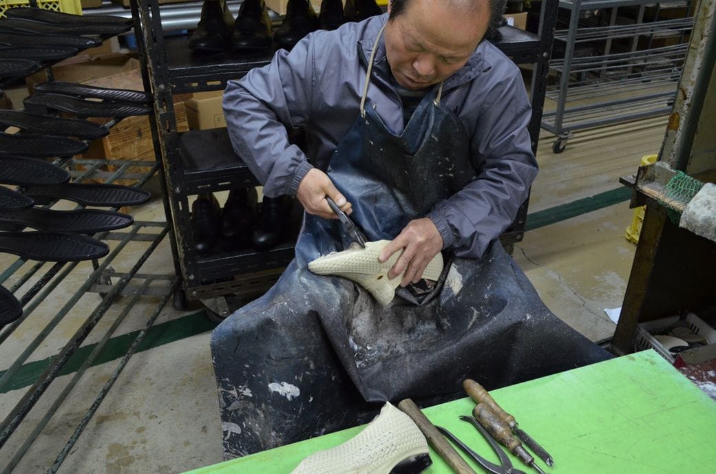 北嶋製靴・初代の北嶋義盛さん（写真：北嶋製靴）