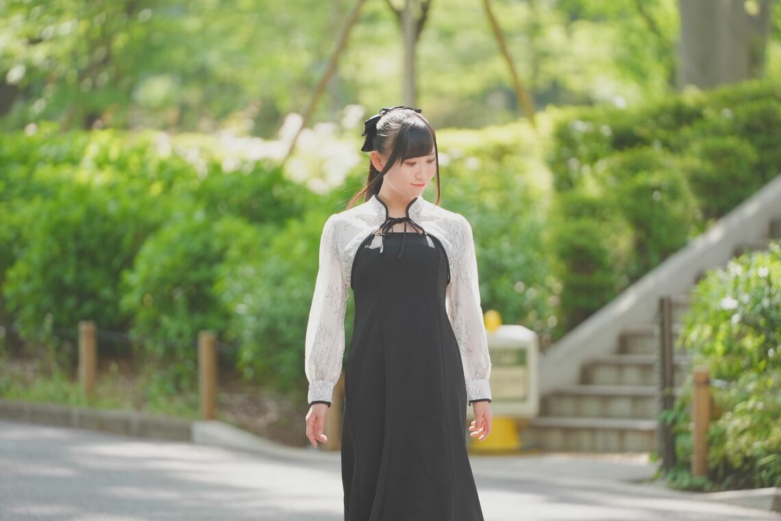 アイドルらしく自撮りや写真にはこだわりを持つ（撮影：冠野亮太）