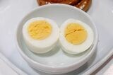 ゆで卵の断面