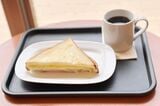 モーニングC トーストサンド とろ～りチーズ＆ハム500円（筆者撮影）