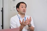 吉川市教育委員会 ICT教育推進担当副主幹・松岡伸悟氏（撮影：風間仁一郎）