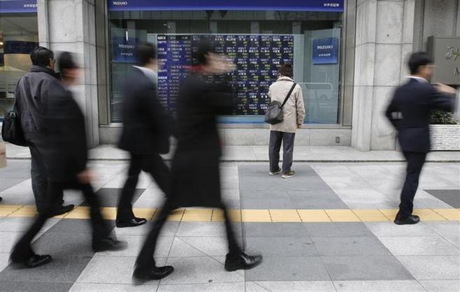 中国減速におびえる日本株