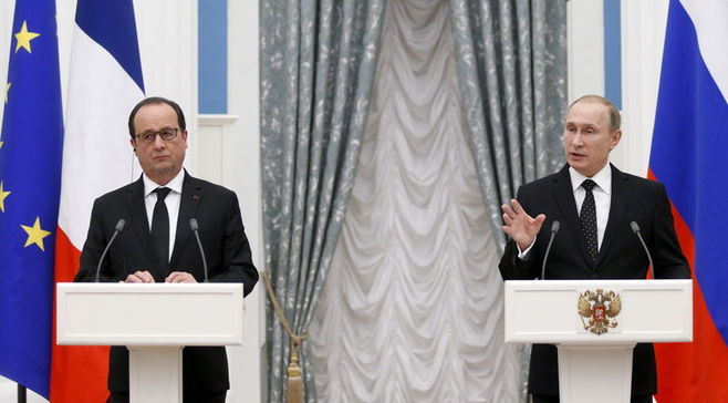 IS掃討へフランス･ロシアが連携強化