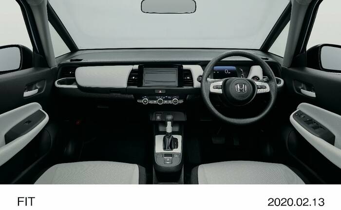 ホンダ「フィット」のインテリア（写真：ホンダ）