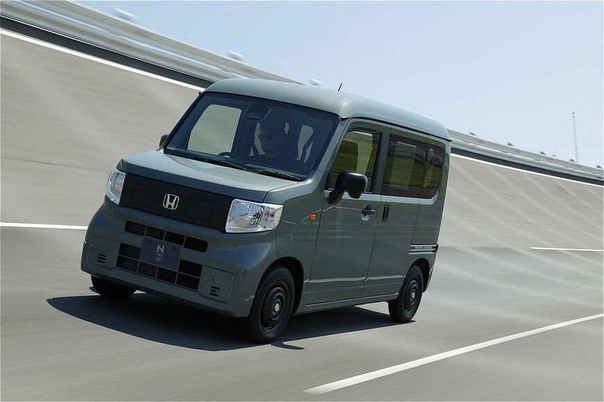 ホンダ「N-VAN e:」のディテール（写真：本田技研工業）