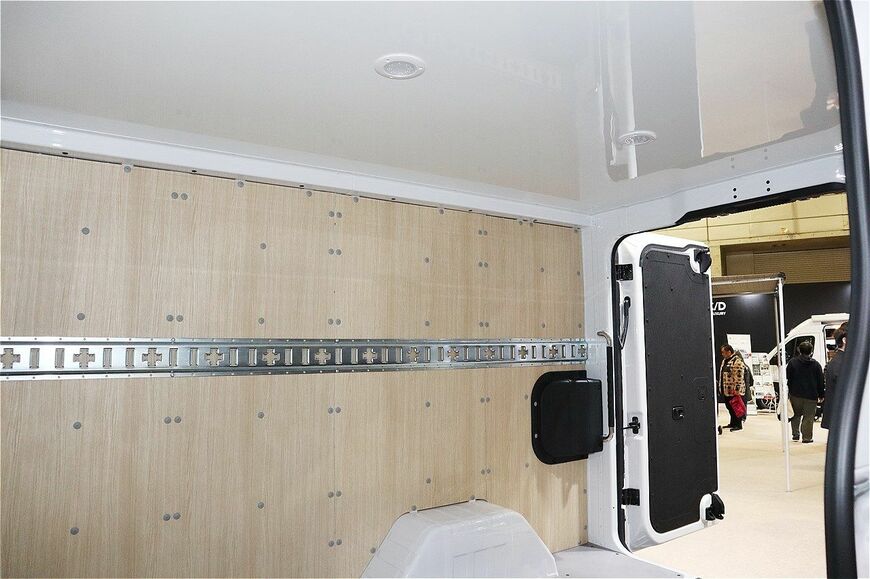 ホワイトハウスが展示していたヒョンデの商用BEV「ST1」（写真：筆者撮影）