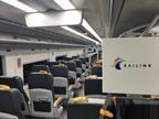 ジャカルタ空港鉄道の車内