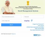 インド政府が今春に設置した小麦のオンライン在庫報告（画像：インド政府のホームページより）