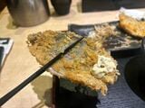 1150円の「“生”あじフライ定食」②（写真：筆者撮影）