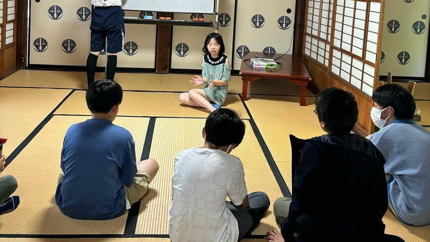 サークルタイムでは自分の気持ちや感じたことを話す