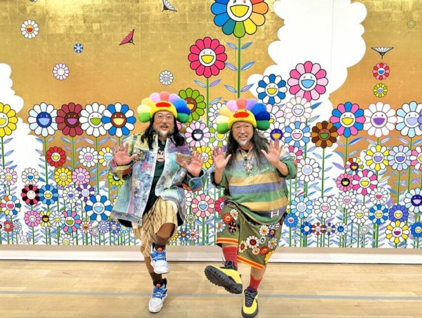 村上隆とロバート秋山