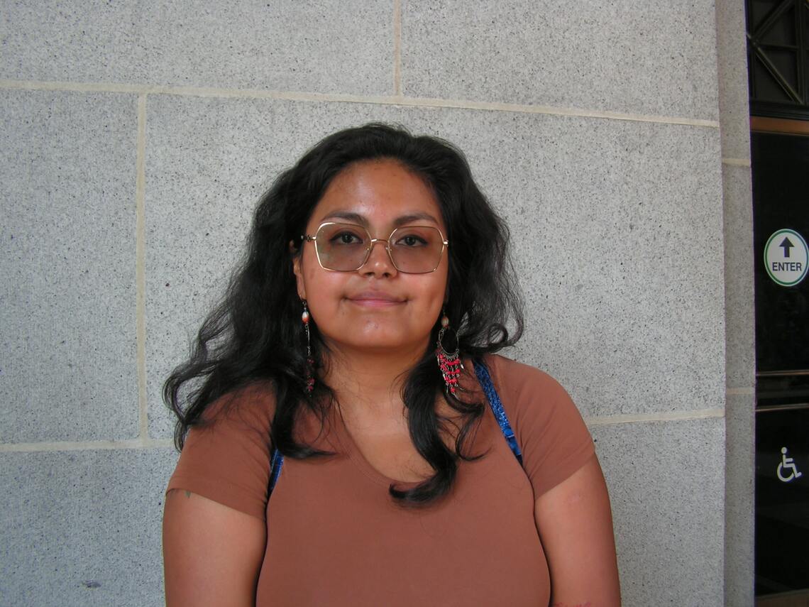 中南米移民の支援をするソチー・サンチェスさん（写真：筆者撮影）