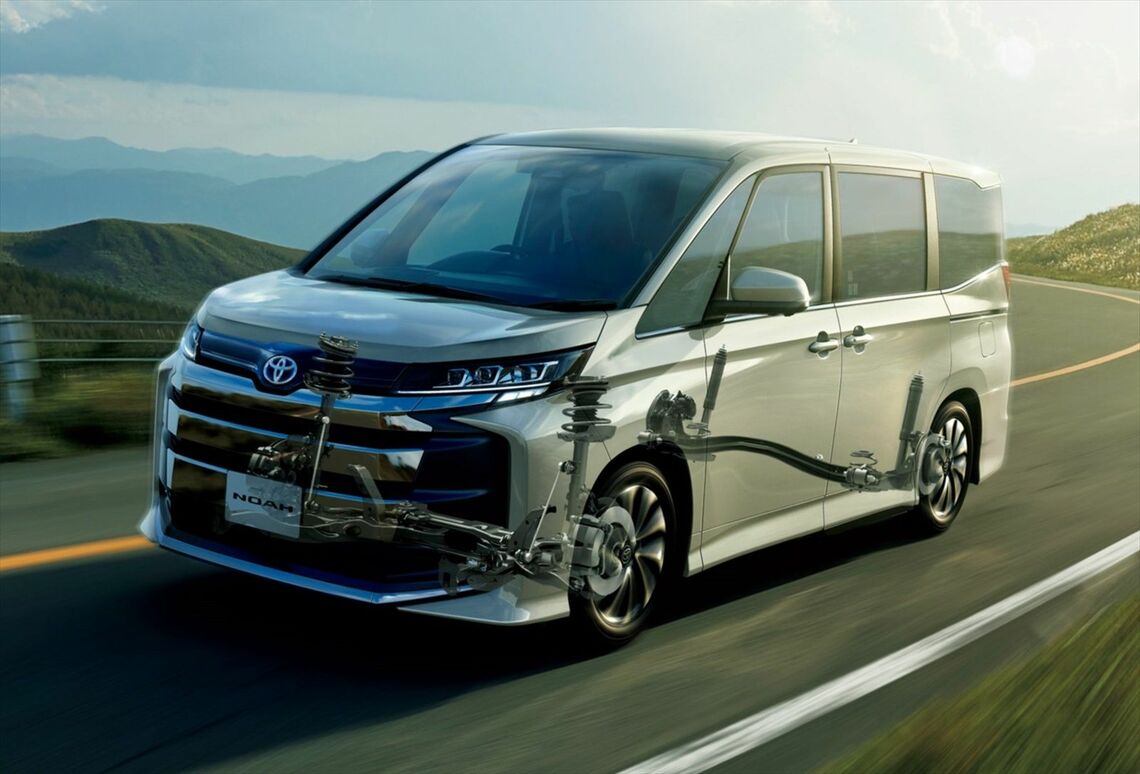 走りの質感も大幅にアップしている（写真：トヨタ自動車）