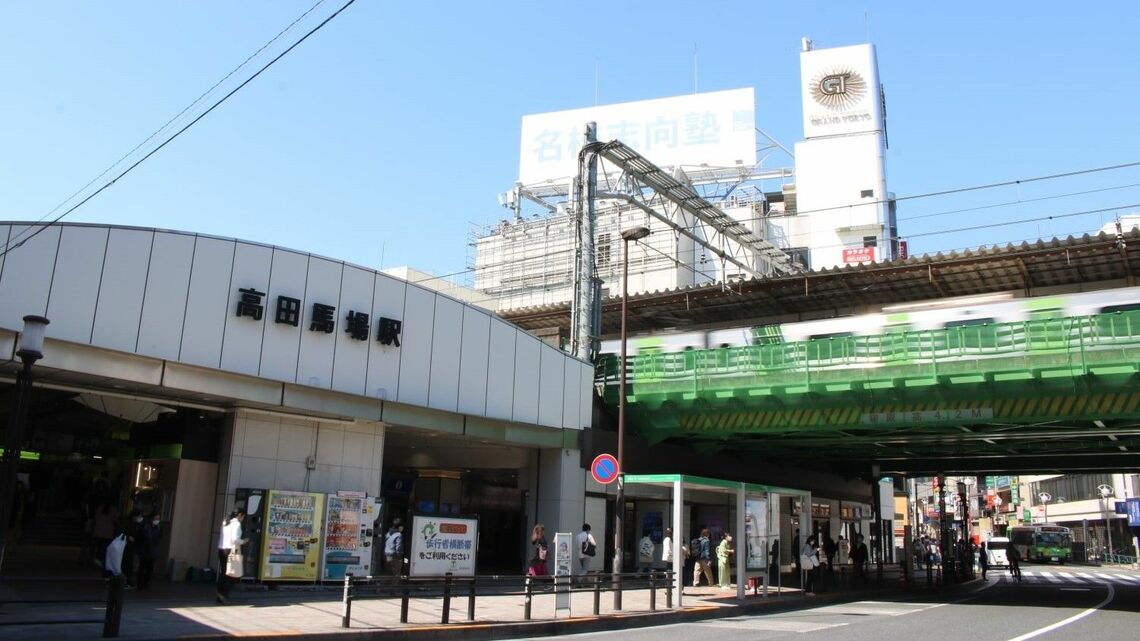 高田馬場駅の早稲田口