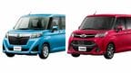 タンク（右）は廃止されルーミーに一本化