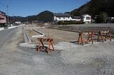 山東―船明間：船明地区の築堤は活用できず撤去されてしまった（筆者撮影）