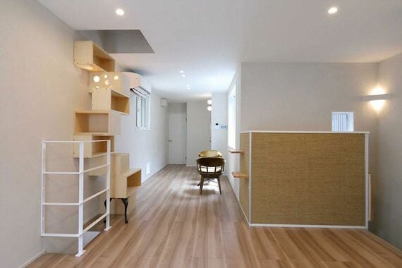 壁は猫が引っ掻いても修繕が利く塗り壁