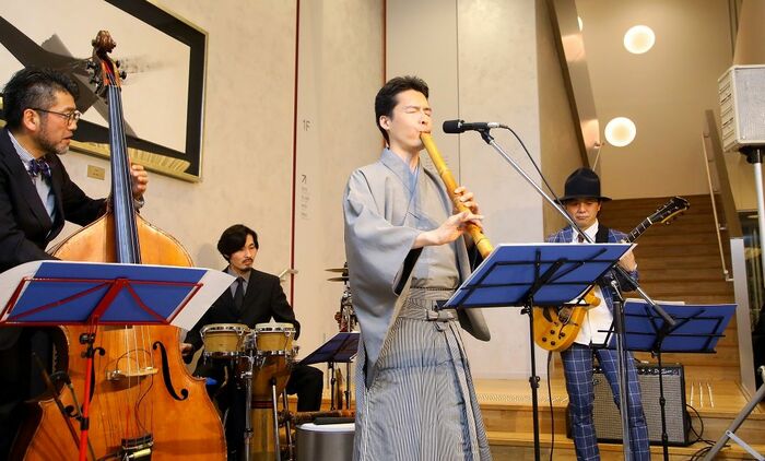和楽器ジャズセッションの様子