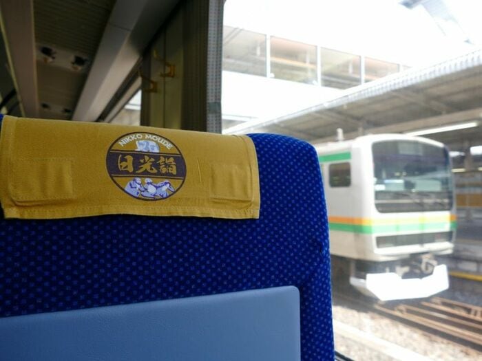 JR線をゆく日光詣スペーシア