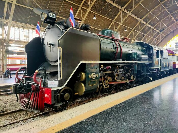 戦後賠償で日本から輸出された850号機（動態保存機）　