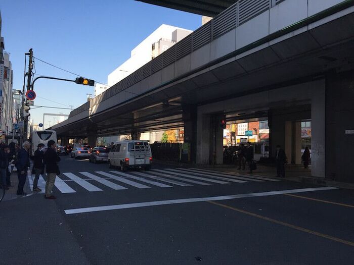 秋葉原駅付近の昭和通り