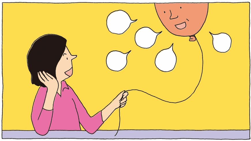 58歳で電撃婚した彼女の結婚生活とは？（イラスト：堀江篤史）