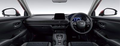 ZR-Vの運転席からの視界