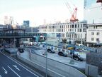 駅前広場整備やビル解体などが進む渋谷駅西口
