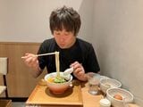 ラーメンが、お笑いを続ける支えになっていたそうだ（筆者撮影）