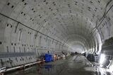 建設中の相鉄・東急直通線トンネル＝2021年4月（撮影：尾形文繁）