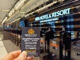 発券されたルームキー（筆者撮影）