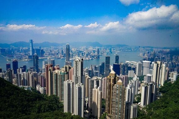 香港の街並み