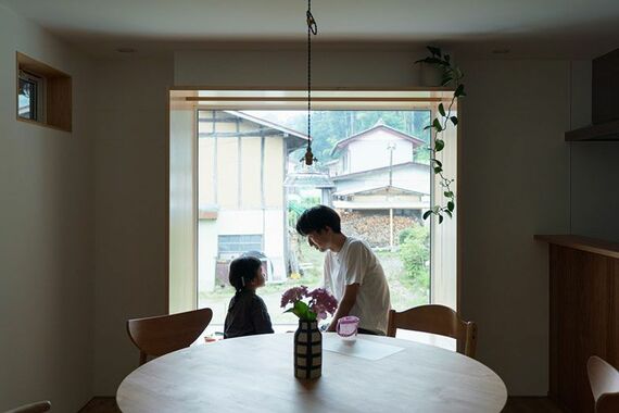 家から望む日本の原風景にほっこり