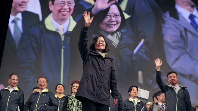 親米路線の継続か否かを問う台湾総統選が大混戦